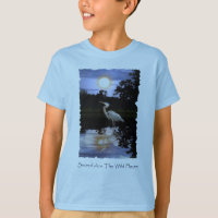 GREAT BLUE HERON T-shirts & Tops