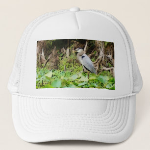 Great Blue Heron Trucker Hat