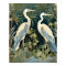 Great Blue Heron Vintage Style