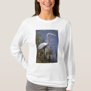 Great Blue Heron water bird T-Shirt
