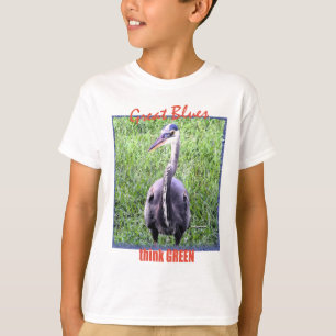 Great Blues Think Green T-Shirt