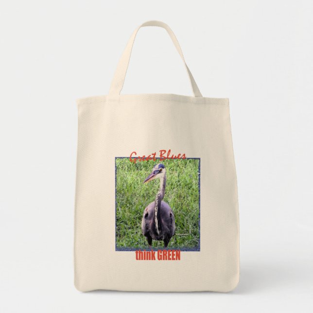 Great Blues Tote Bag (Front)