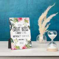 Great boss appreciation thank you gift from staff 