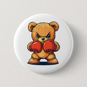 Great Boxer Outfit For Boxing Gloves Lovers 6 Cm Round Badge