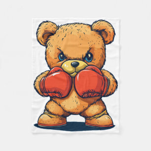 Great Boxer Outfit For Boxing Gloves Lovers Fleece Blanket