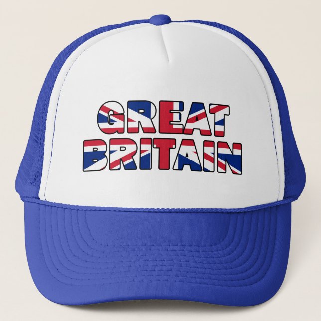 Great Britain 004 Trucker Hat (Front)