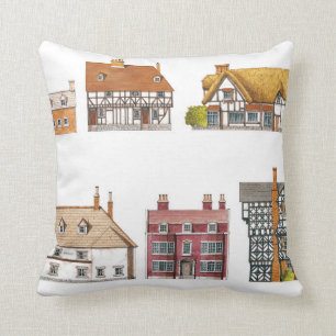 Great Britain. Countryside houses Cushion