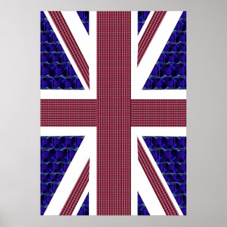 Great Britain Independence Day, England Flag Poster
