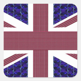 Great Britain Independence Day, England Flag Square Sticker