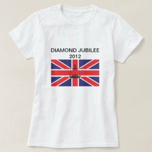 Great Britain Union Jack Flag Fitted Tee Shirt