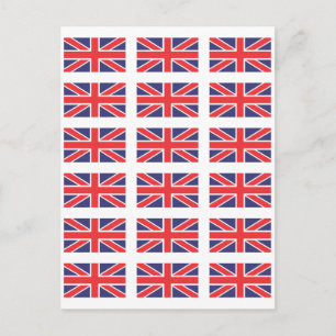 Great Britain Union Jack Flag Postcard