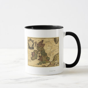 Great BritainPanoramic MapGreat Britain Mug