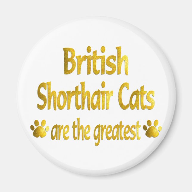 Great British Shorthair Magnet (Front)