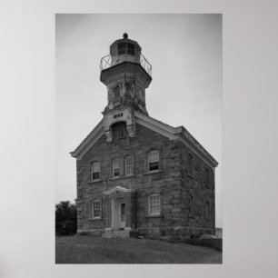 Great Captain Island Lighthouse Poster