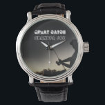 Great Catch - Artsy Fisherman Fishing Personalised Watch<br><div class="desc">Artsy fisherman fishing personalised watch for dad, husband, grandpa... .Great father's day gift, birthday gift for your significant someone! To change the text, use the personalise option. For more extensive text changes such as changes to the font, font colour, or text layout, choose the customise option.</div>