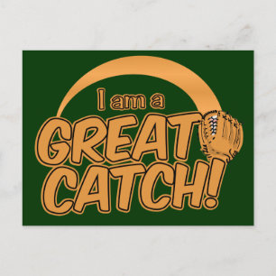 GREAT CATCH!  custom postcard