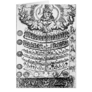 Great Chain of Being from 'Retorica Christiana'