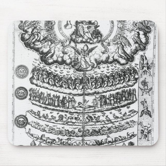 Great Chain of Being from 'Retorica Christiana' Mouse Pad (Front)