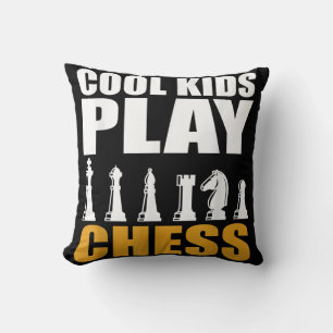 Great Chess Kids Chess Piece Girls Boys Cushion