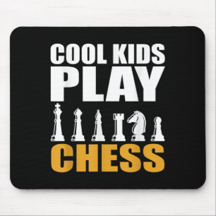Great Chess Kids Chess Piece Girls Boys Mouse Pad