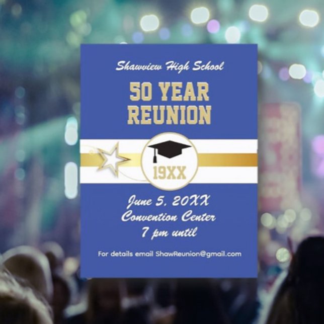 Great Choice! Any year Class Reunion Postcard (Creator Uploaded)
