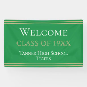 Great choice! Custom class reunion banner