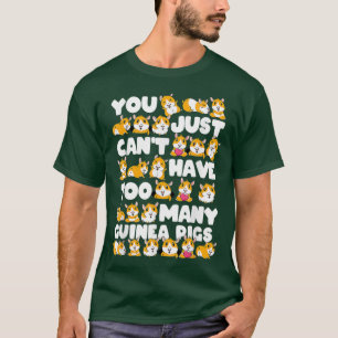 Great Coloured Guinea Pig Gift Hamster T-Shirt