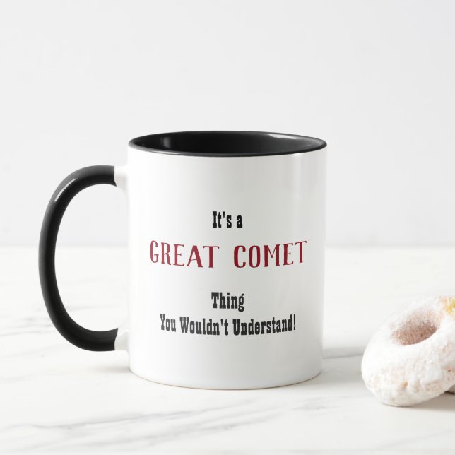 Great Comet Mug (With Donut)