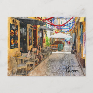 Great Conversations in Nazare, Portugal Postcard