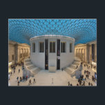 Great Court of the British Museum in London, UK Postcard<br><div class="desc">Great Court of the British Museum in London,  United Kingdom.</div>