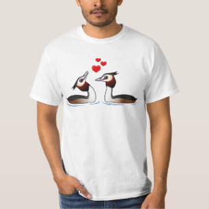 Great Crested Grebes in Love T-Shirt