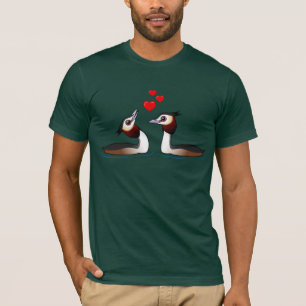 Great Crested Grebes in Love T-Shirt