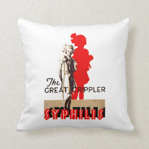 Great Crippler ~ Syphilis Cushion
