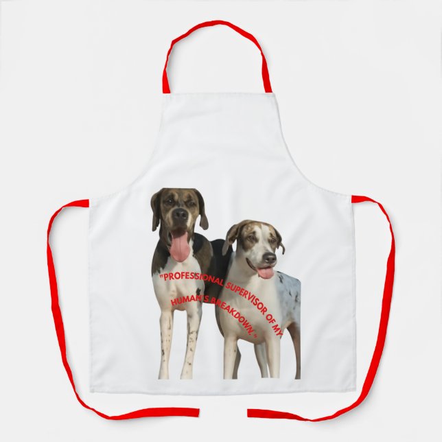 Great Dan Lover apron (Front)