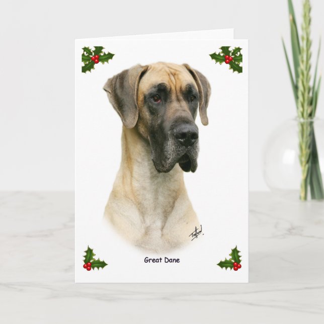 Great Dane 9Y052D-035 Holiday Card (Front)
