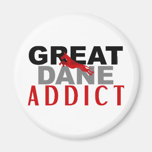 Great Dane Addict Magnet