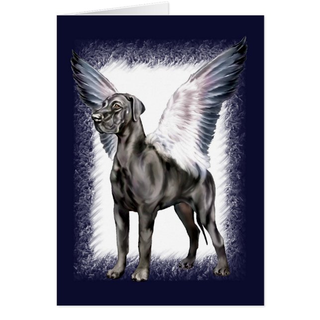 Great Dane Angel Black UC (Front)
