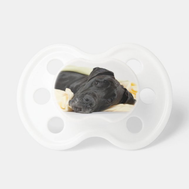 Great Dane - black / German Dogge - black Dummy (Front)