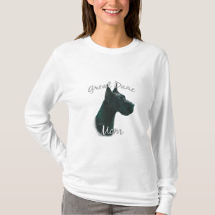 Great Dane (blk) Mum 2 T-Shirt