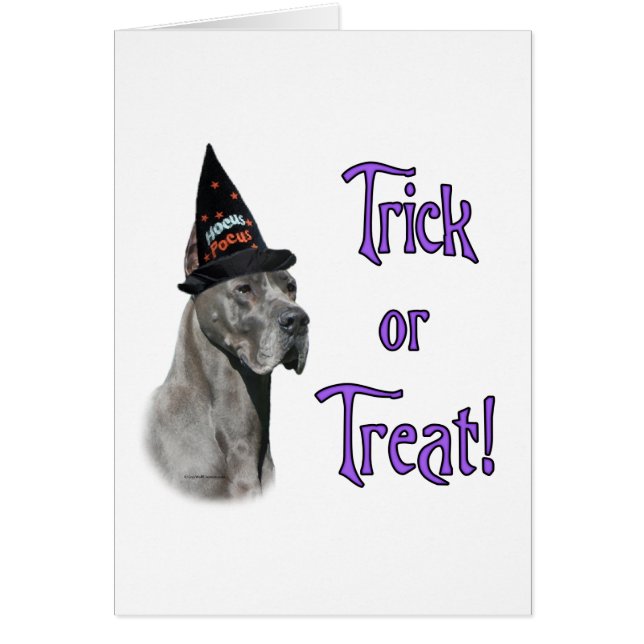 Great Dane (blue) Trick (Front)