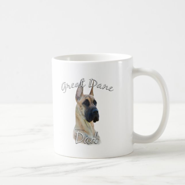 Great Dane (brindle) Mum 2 Coffee Mug (Right)