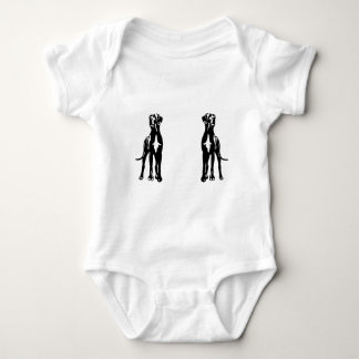 Great Dane Buddys Baby Bodysuit