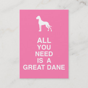 Great Dane Business Card
