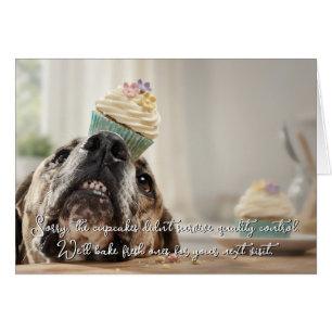 Great Dane Cake Invitations 