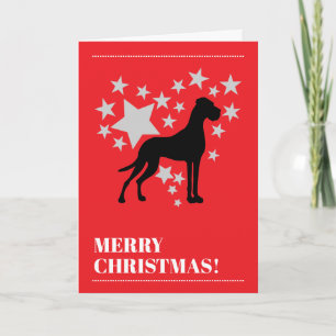 Great Dane Christmas Card