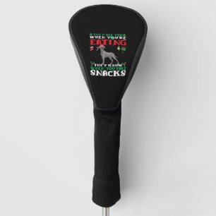Great Dane Christmas fun Classic T-Shirt Golf Head Cover