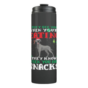 Great Dane Christmas fun Classic T-Shirt Thermal Tumbler