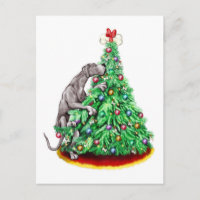 Great Dane Christmas Reach Goals Black UC