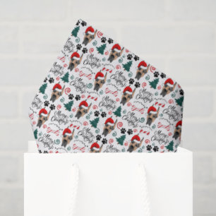 Great Dane Christmas Tissue Paper
