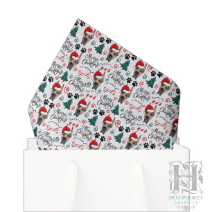 Great Dane Christmas Tissue Paper